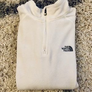 The North Face 1/4 zip fleece pullover